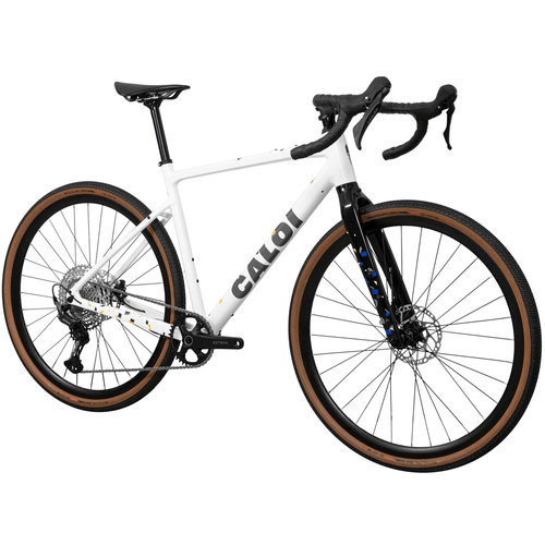 Bicicleta Caloi Arenita Gravel Carbon Branca A25