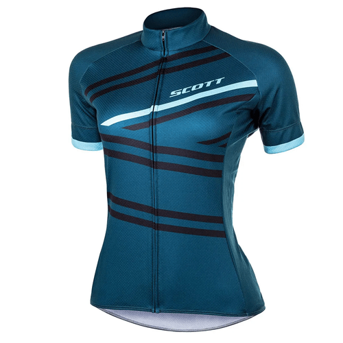 Camisa Scott Endurance Feminina Mc Azul