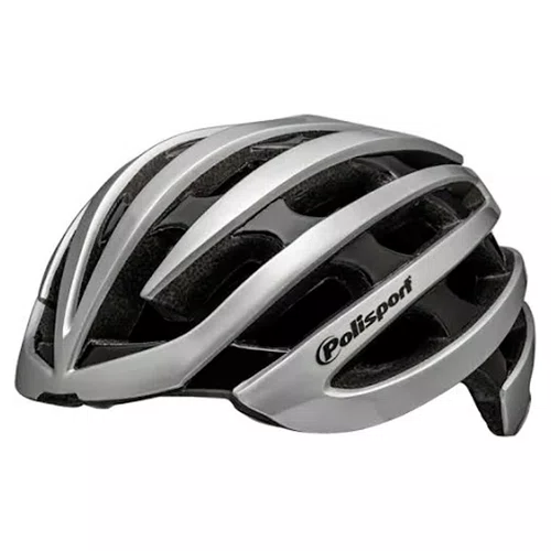 Capacete Polisport Light Road Prata/Preto