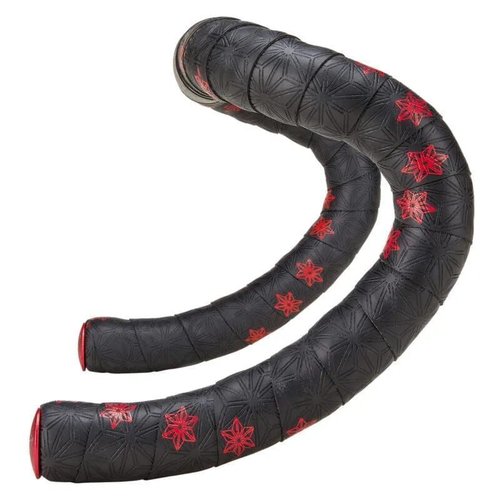 Fita de Guidão Super Sticky Kush Galaxy Supacaz Preto/Vermelho
