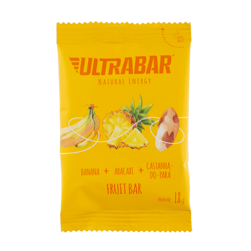 Fruit Bar Banana, Abacaxi E Castanha do Pará Tia Sônia 18g