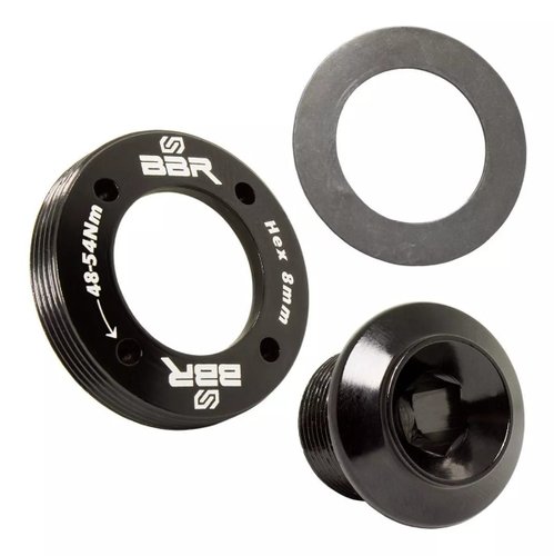 Parafuso e Tampa para Pedivela Sram: DUB/BB30 (rosca 18mm e 30mm) BBR