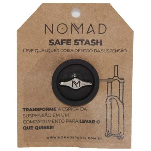SafeStash Nomad Preto Tampa Espiga Suspensão