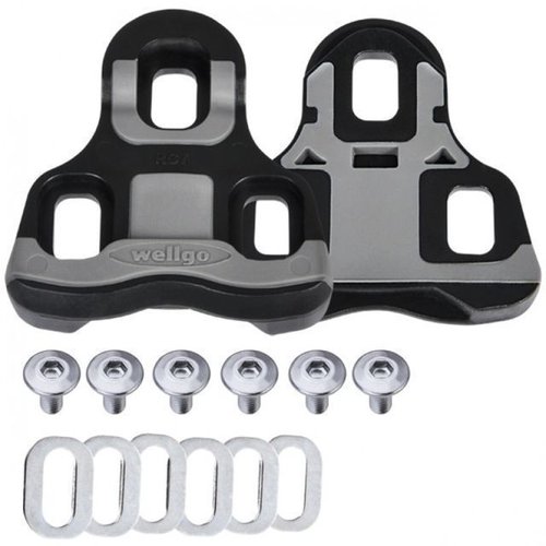 Taquinho Wellgo RC-7C para padrão Look Keo Preto