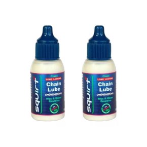 2x Lubrificante Cera Squirt Long Lasting Chain Lube 15ml