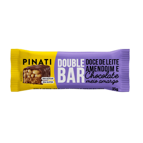 Barra Pinati Double Bar Doce De Leite e Amendoim 35g