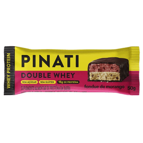 Barra Pinati Double Whey Fondue De Morango 50g