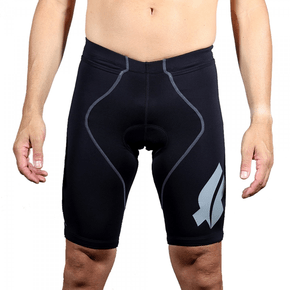Bermuda Ciclismo Flets Basic Compression Masculina Preto