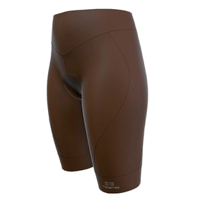 Bermuda Feminina Marcio May Comfort Cós Alto Marrom - Gel