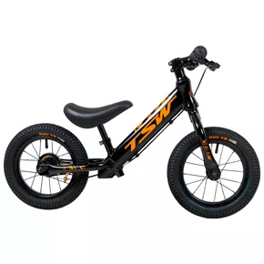 Bicicleta Balance TSW Motion Aro 12 Preto/Laranja