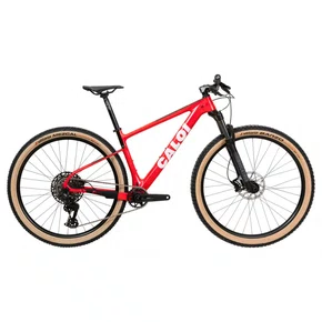 Bicicleta Caloi Elite Carbon Sport HT AXS 29 Vermelha