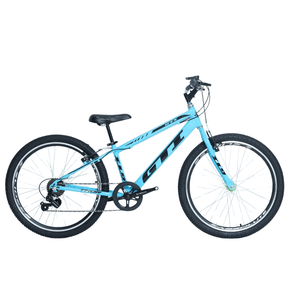 Bicicleta GTi Aro 24 Azul S/Marcha