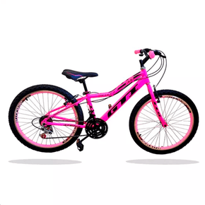 Bicicleta GTi Aro 24 Rosa