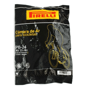 Câmara de Ar Pirelli PB-24x1.95/2.125 Válvula Schrader 33mm