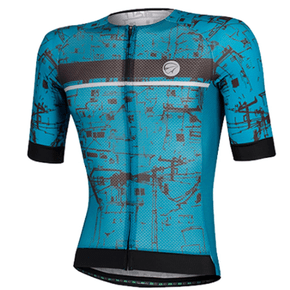 Camisa Mauro Ribeiro Union Azul/Preto Masculina