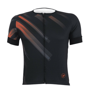 Camisa Tsw Sunny Ride Line Preto/Laranja
