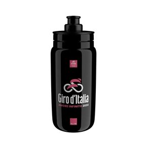 Caramanhola Plástico Fly Giro d Italia Black Map 550mL Preto