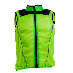 Colete Corta Vento Refletivo Amarelo