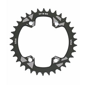 Coroa Ictus BCD 96 Assimétrica 34T Preto