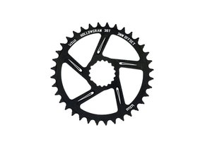 Coroa Ictus Hollowgram Offset 3MM 36 T Preta