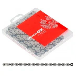 Corrente Sram PC GX Eagle A1 Solidpin 126 Elos 12v Prata