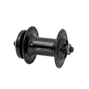 Cubo Aluminio Dianteiro Preto 32F Rolamentado C/Blocagem Disc - GTA