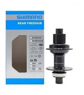 Cubo Shimano FH MT510 142x12mm 32 furos Micro Spline 12v