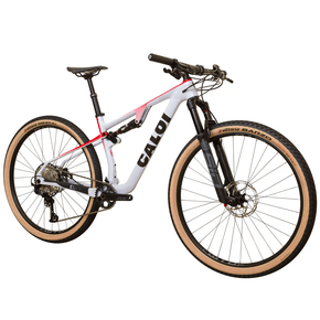 Bicicleta Caloi Elite Carbon FS Sport Branca