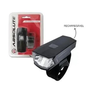 Farol Absolute JY-7059 Preto 1 Led