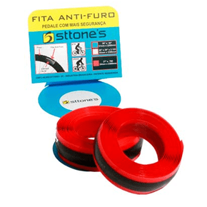 Fita Anti-furo Sttone's Para Speed Vermelho