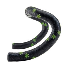 Fita de Guidão Super Sticky Kush Galaxy Supacaz Preto/Amarelo