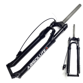 Garfo Absolute 29 Ahd 330-hlo Alumínio Preto C/Trava no Guidão