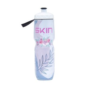 Garrafa Térmica Skin 710ml Branco Floral
