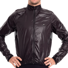 Jaqueta Corta Vento de Ciclismo Masculina Márcio May Pro Preto