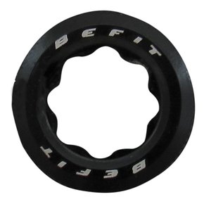 Parafuso Fixação Befit para Pedivela Hollow M18 Alumínio Preto