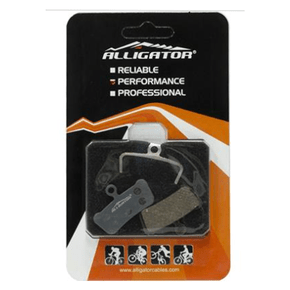 Pastilha De Freio Alligator Orgânica Resina Sram Guide Trail G2 Cinza