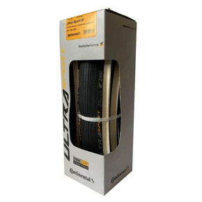 Pneu Continental Ultra Sport III - Preto/branco - Dobrável