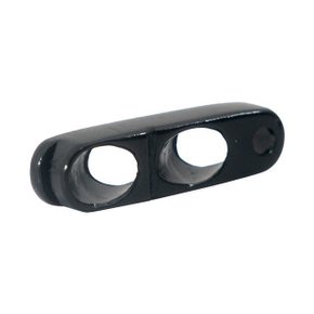 Terminal Rava Alumínio Passa Cabo Quadro Preto