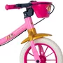 Bicicleta Balance Nathor Aro 12 Princesas Disney