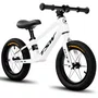 Bicicleta Balance TSW Steps 2 Aro 12 Branco/Preta