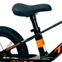 Bicicleta Balance TSW Steps 2 Aro 12 Preto/Laranja