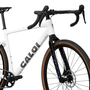 Bicicleta Caloi Arenita Gravel Carbon Branca A25