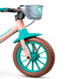 Bicicleta Infantil Nathor Balance Aro 12 Rosa/Verde