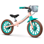 Bicicleta Infantil Nathor Balance Aro 12 Rosa/Verde