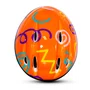Capacete Rava Infantil Little Child Fan Laranja