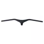 Guidão Reto Integrado Quest Carbon MTB C/ Suporte Gps 760mmx100mm -17 Preto