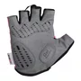 Luva Arbok Dedo Curto Gloster Preto/Rosa e Branco C/Velcro