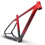 Quadro Rava Nazca MTB Aro 29 Vermelho/Cinza