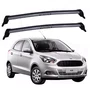 Rack de Teto Eqmax Novo Ka Hatch ou Sedan 2015 Até 2020 Prata Cor:Preto;Tamanho:Unico