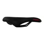 Selim Vessel Mtb Vazado Morbido Preto/Vermelho